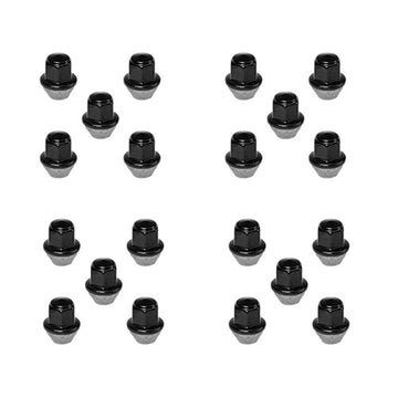 Ford Racing 15-18 Mustang Kit de tuercas negras (20 tuercas)