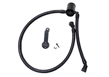 J&amp;L 18-25 Jeep Wrangler JL 3.6L Driver Side Oil Separator 3.0 - Black Anodized