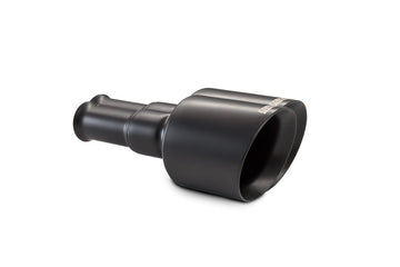 Carven 09-18 RAM 1500 5.7L V8 (tubo de escape doble) 5 pulgadas. Juego de repuesto de punta de escape (con abrazadera) - Negro
