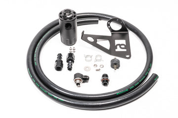 Radium Engineering BMW E46 M3 Kit de lata de captura con bloqueo de fluido