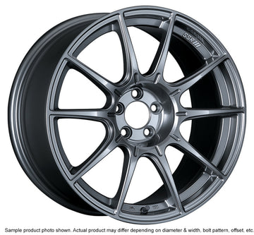 SSR GTX01 19x9.5 5/120 + Rueda plateada oscura con desplazamiento de 38 mm (S/O, sin cancelaciones)
