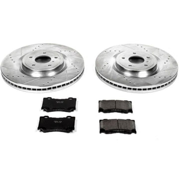 Power Stop 09-13 Infiniti FX50 Kit de freno deportivo delantero Z23 Evolution
