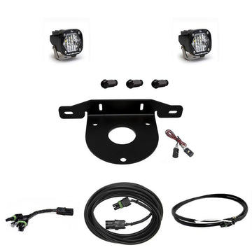 Baja Designs 2021+ Ford Bronco Dual S1 W/C Kit de marcha atrás con mejora
