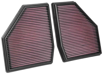 Filtro de aire de repuesto K&amp;N 18-19 BMW M5 V8 4.4LF/I Turbo (dos por caja)