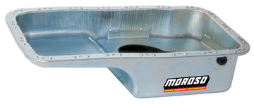 Moroso Acura/Honda 1.6L B16A3 Stock (con drenajes de aceite) Cárter húmedo Cárter de aceite de acero de 4 cuartos y 6 pulgadas