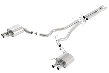 Borla 15-16 Ford Mustang Shelby GT350 5.2L ATAK Escape trasero de gato (usa valencia de fábrica)