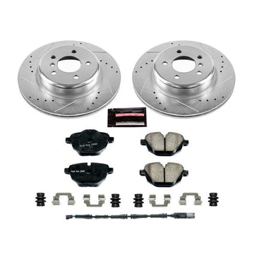 Power Stop 11-16 BMW 528i Kit de freno deportivo trasero Z23 Evolution