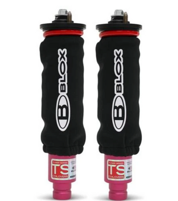 Fundas Coilover de neopreno BLOX Racing - Negro (par)
