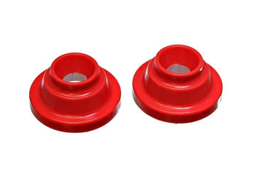 Energy Suspensión 99-06 Volkswagen Golf IV/GTI/Jetta IV Juego de aisladores de resorte helicoidal trasero rojo