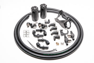 Kit de lata de captura doble de Radium Engineering Nissan R32 Skyline GT-R Fluid Lock
