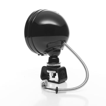 Encendedor diurno KC HiLiTES de 6 pulgadas. Luz halógena de haz extendido de 100 W (sistema de paquete de pares) - Negro SS