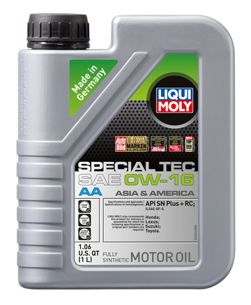 LIQUI MOLY 1L Special Tec AA Motor Oil SAE 0W16