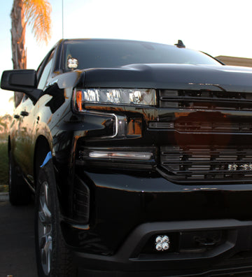 Baja Designs 2019+ Silverado Bolsillo antiniebla para Silverado 1500/2500/2500 HD FPK SAE