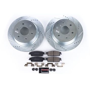 Power Stop 07-14 Cadillac Escalade Kit de freno deportivo trasero Z23 Evolution