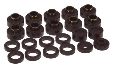 Prothane 80-86 Jeep CJ5/CJ7 Kit de bujes de montaje en carrocería 22 - Negro