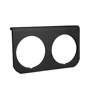 Panel de calibre de 2 orificios negro Autometer de 2-1/16 pulgadas