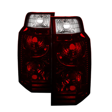 Xtune Jeep Commander 06-10 Luces traseras estilo OEM - Rojo ahumado ALT-JH-JCOM06-OE-RSM