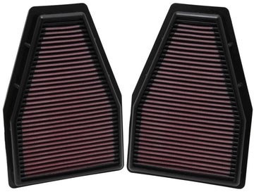 Filtro de aire de repuesto K&amp;N 12-13 Porsche 911 3.4L / 12 911 3.8L / 13 911 3.6L / 13 911 Carrera 3.8L