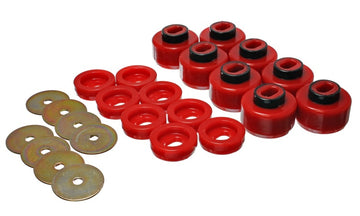 Energy Suspensión 99-06 Silverado C1500/K1500 / 01-06 Silverado C2500/K2500 Juego de montaje de cuerpo rojo (cabina)