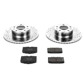 Power Stop 93-95 Mazda RX-7 Kit de freno deportivo delantero Z23 Evolution