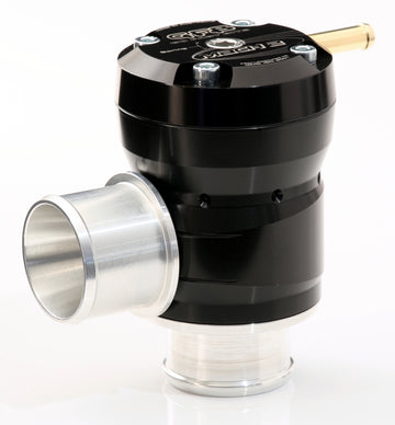 Válvula desviadora de recirculación GFB Mach 2 TMS - Entrada de 33 mm/salida de 33 mm (se adapta a Mitsubishi EVO IX)