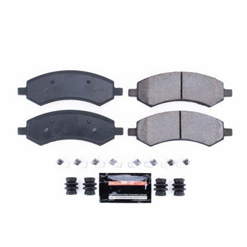 Power Stop 07-09 Chrysler Aspen Front Z23 Evolution Sport Pastillas de freno con hardware