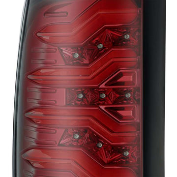 AlphaRex 09-18 Dodge Ram 1500 PRO-Series LED Tail Lights Red Smoke