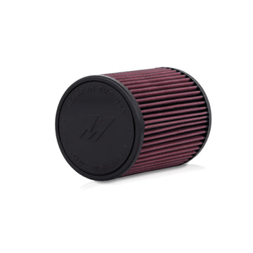 Filtro de aire de alto rendimiento Mishimoto: entrada de 5 pulgadas/longitud del filtro de 7 pulgadas