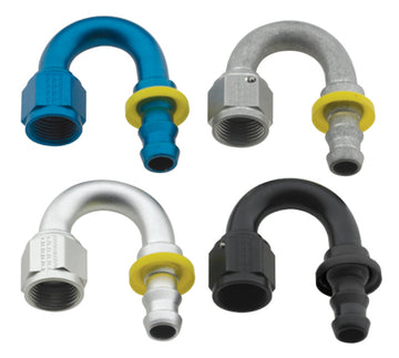 Fragola -6AN Push-Lite Extremo 180 Grados - Negro