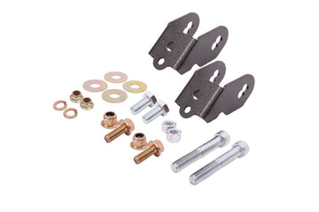 BMR Suspensión 15-18 Ford Mustang S550 Kit de bloqueo de ajuste de inclinación trasera - Negro Hammertone