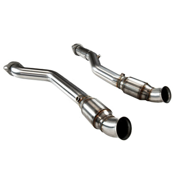 Kooks 2012+ Jeep Grand Cherokee SRT8 6.4L 3 pulgadas Tubos de conexión con gato inoxidable VERDE