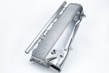 CSF Toyota A90/A91 Supra/BMW Serie G B58 Colector de enfriador de aire de carga - Aluminio Billet mecanizado