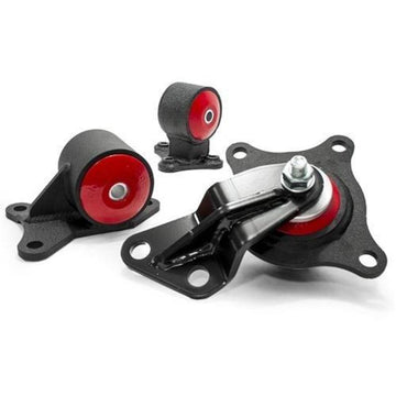 Innovadores bujes 60A con soportes de acero negro del Civic Serie D 01-05