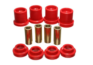 Energy Suspensión 90-96 Nissan 300ZX Juego de subchasis trasero rojo