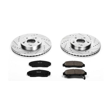 Power Stop 01-03 Acura CL Kit de freno deportivo delantero Z23 Evolution
