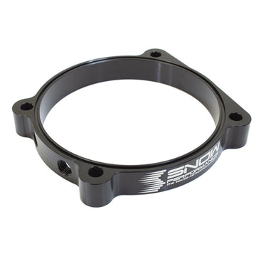 Snow Performance Hellcat Placa de inyección de agua y metanol del cuerpo del acelerador de 105 mm (req. 40060)
