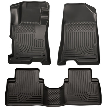 Husky Liners 11-12 Hyundai Sonata WeatherBeater Combo revestimientos de piso negros
