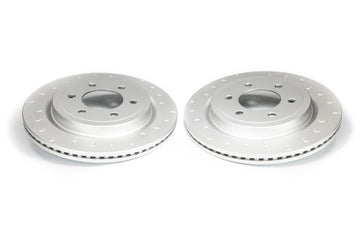 Alcon 2010+ Ford F-150 336x24mm Slotted Rotor Kit w/ Electric Park Brake - Rear