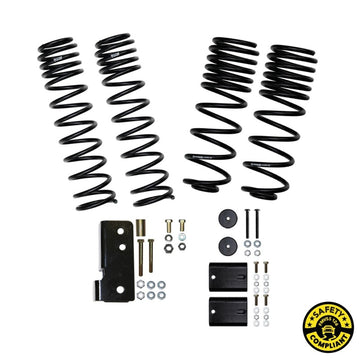 Skyjacker 07-18 Jeep Wrangler (JK) Caja de componentes del kit de elevación de 2 pulgadas con resortes de recorrido largo de doble velocidad