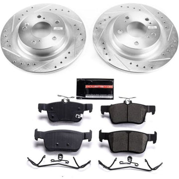 Kit de freno deportivo Power Stop 17-19 Honda Civic trasero Z23 Evolution