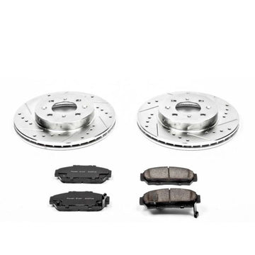 Power Stop 94-01 Acura Integra Kit de freno deportivo delantero Z23 Evolution