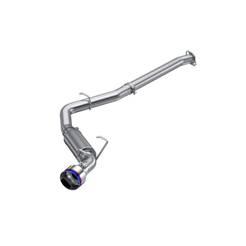 MBRP 12-22 Subaru BRZ 17-22 Toyota GR86 Acero inoxidable 3 pulgadas Cat-Back-Salida trasera única con punta quemada