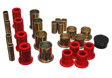 Energy Suspensión 82-04 Ford Blazer/S10/S15 PickUp 2WD Juego de bujes de brazo de control delantero rojo