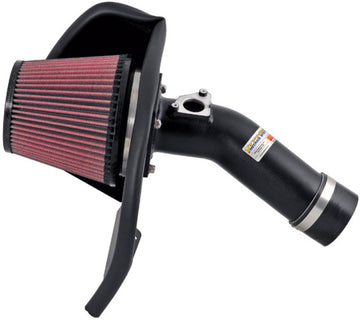 Admisión de Ram corta K&amp;N 08-11 WRX/STi Black Typhoon