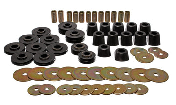Energy Suspensión 67-95 K5 Blazer/67-70 Denali XL/Suburban/Yukon XL 4WD Juego de montaje de carrocería negra (cabina)