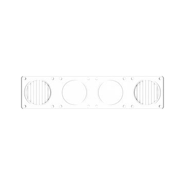 KC HiLiTES FLEX ERA LED Clear Combo Beam Lens for Light Bars