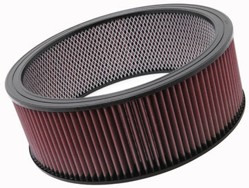 Filtro de aire de repuesto K&amp;N - 14 pulgadas de diámetro exterior / 12 pulgadas de diámetro interior / 5 pulgadas de alto con cable interno