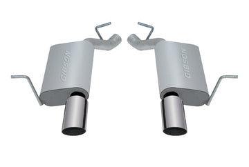 Gibson 11-18 Dodge Durango R/T 5.7L 2.25in Escape doble con eje trasero - Aluminizado