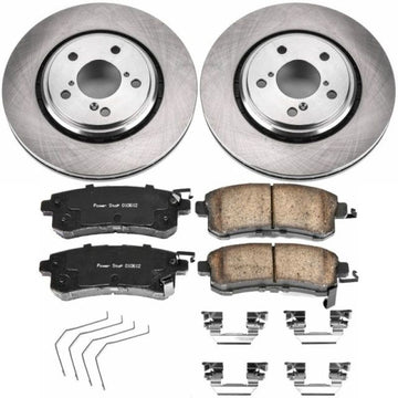 Power Stop 15-17 Honda Odyssey Kit de frenos delanteros autoespecializados