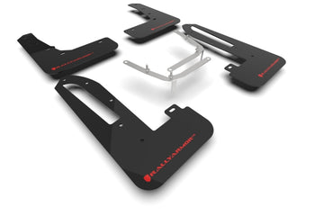 Rally Armor 23-26 Honda Civic Type R Black Mud Flap Red Logo